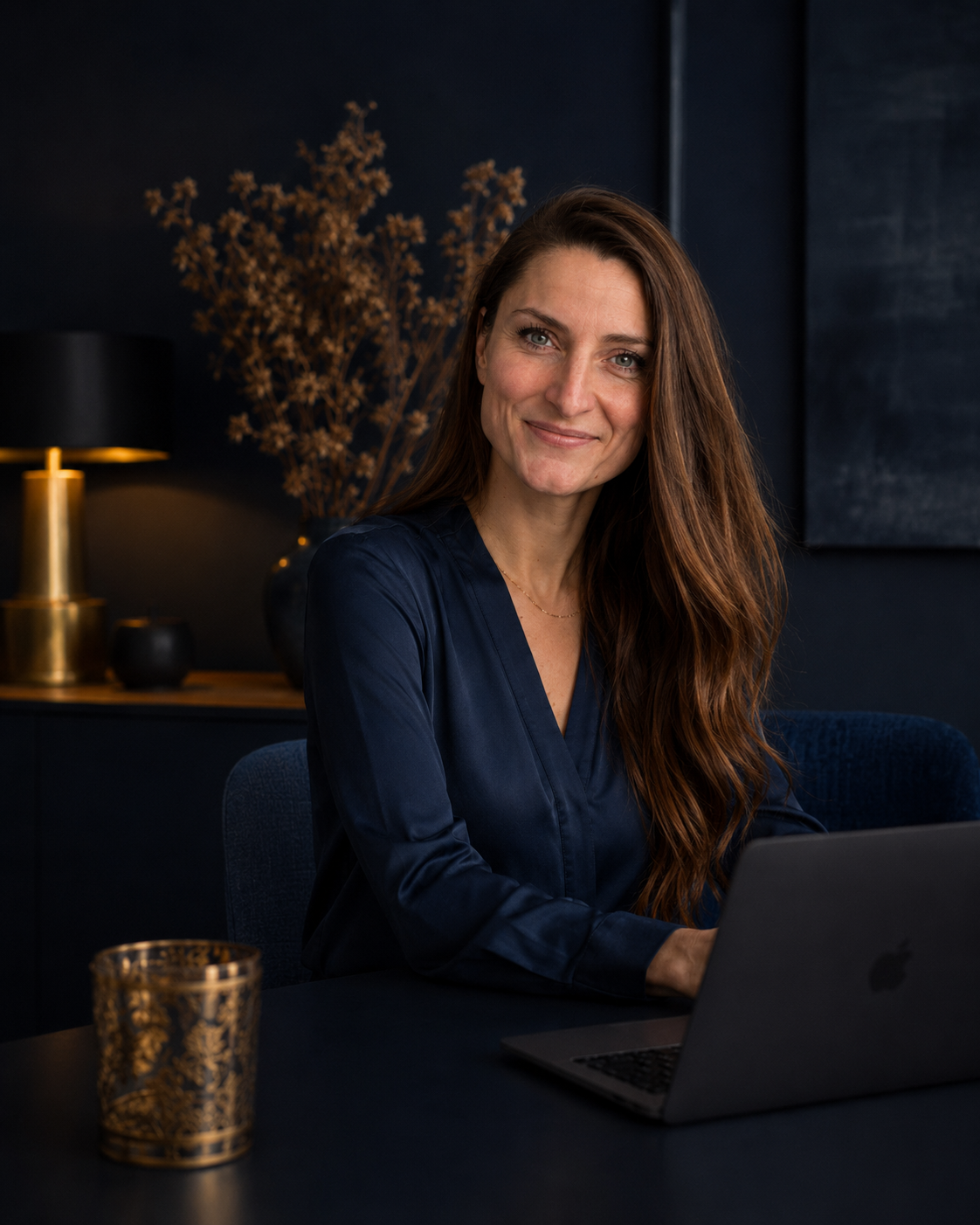 Anne Hagenow in der Arbeit