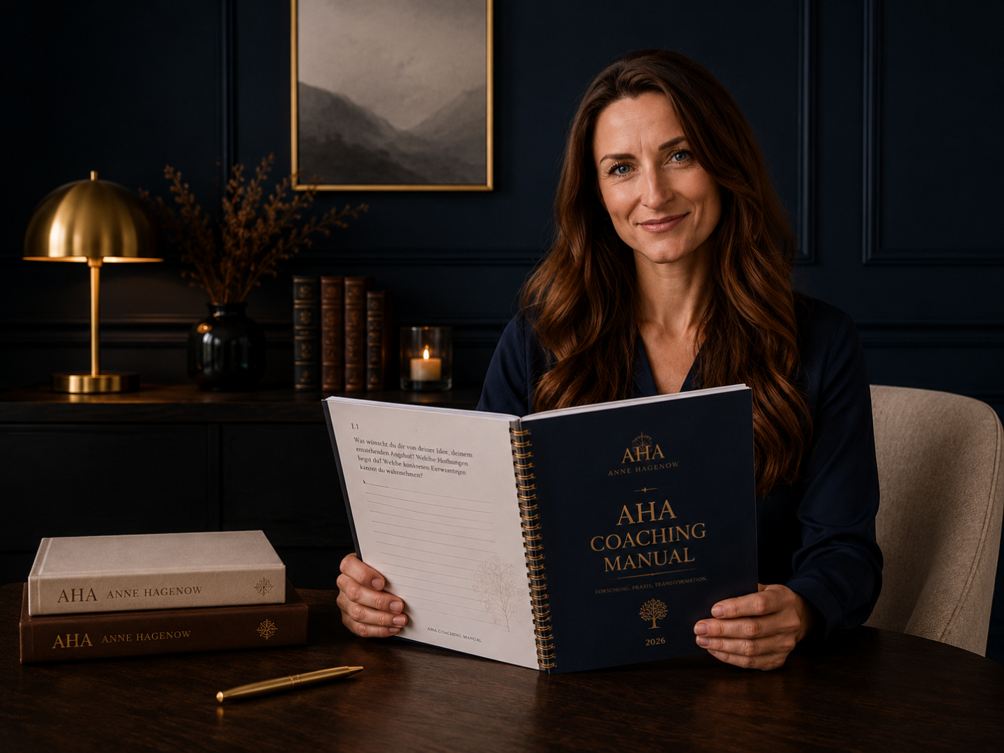 Anne Hagenow mit Coaching-Manual